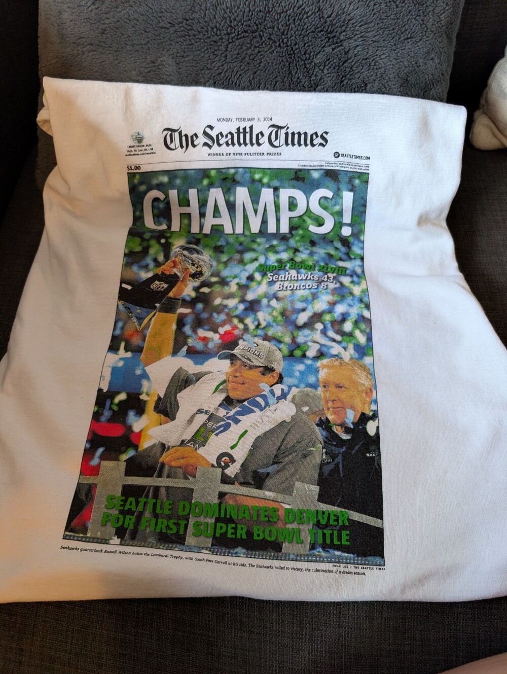 Seahawks Championship T-shirt!